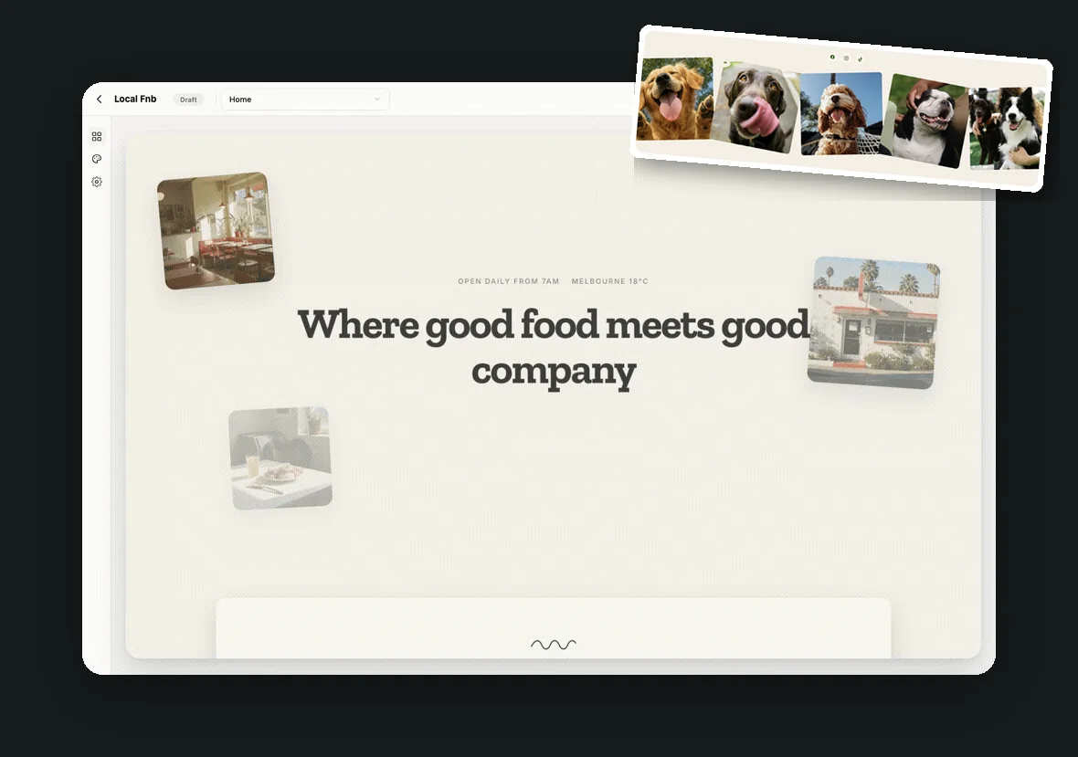 See a layout you like? Copy it in one click preview